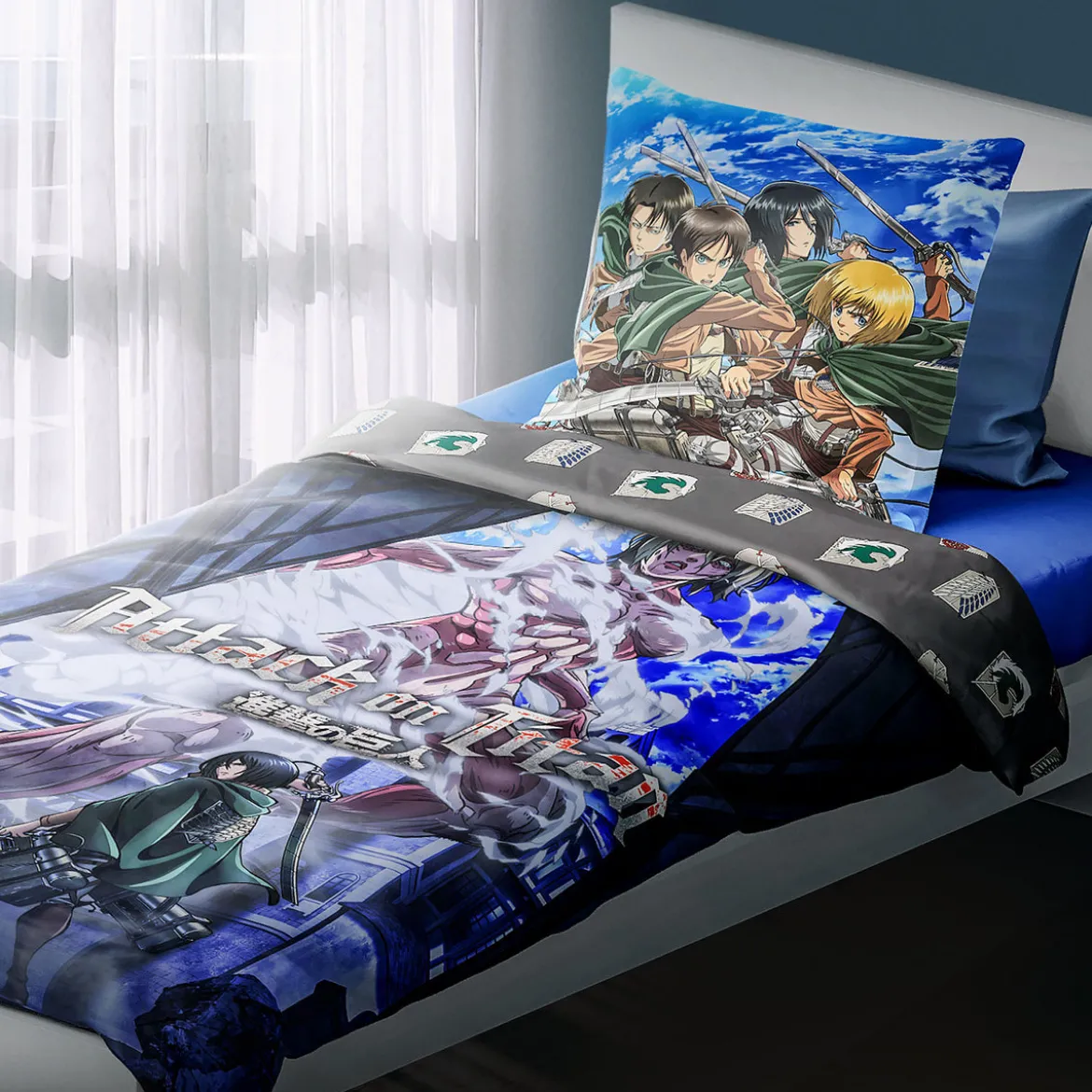 Attack on Titan - Fight Wende-Bettwäsche