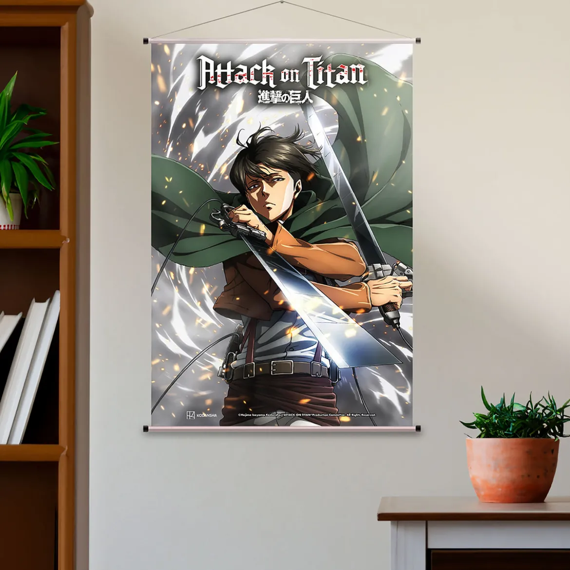Attack on Titan - Levi Ackermann Wall Scroll