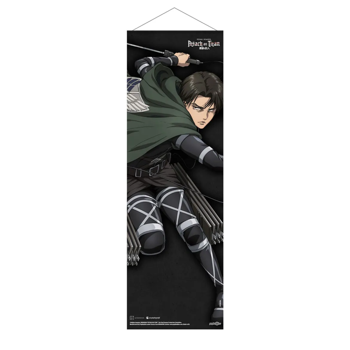 Attack on Titan - Levi Wall Scroll