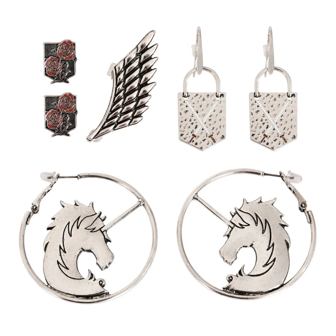 Attack on Titan - Ohrstecker Set