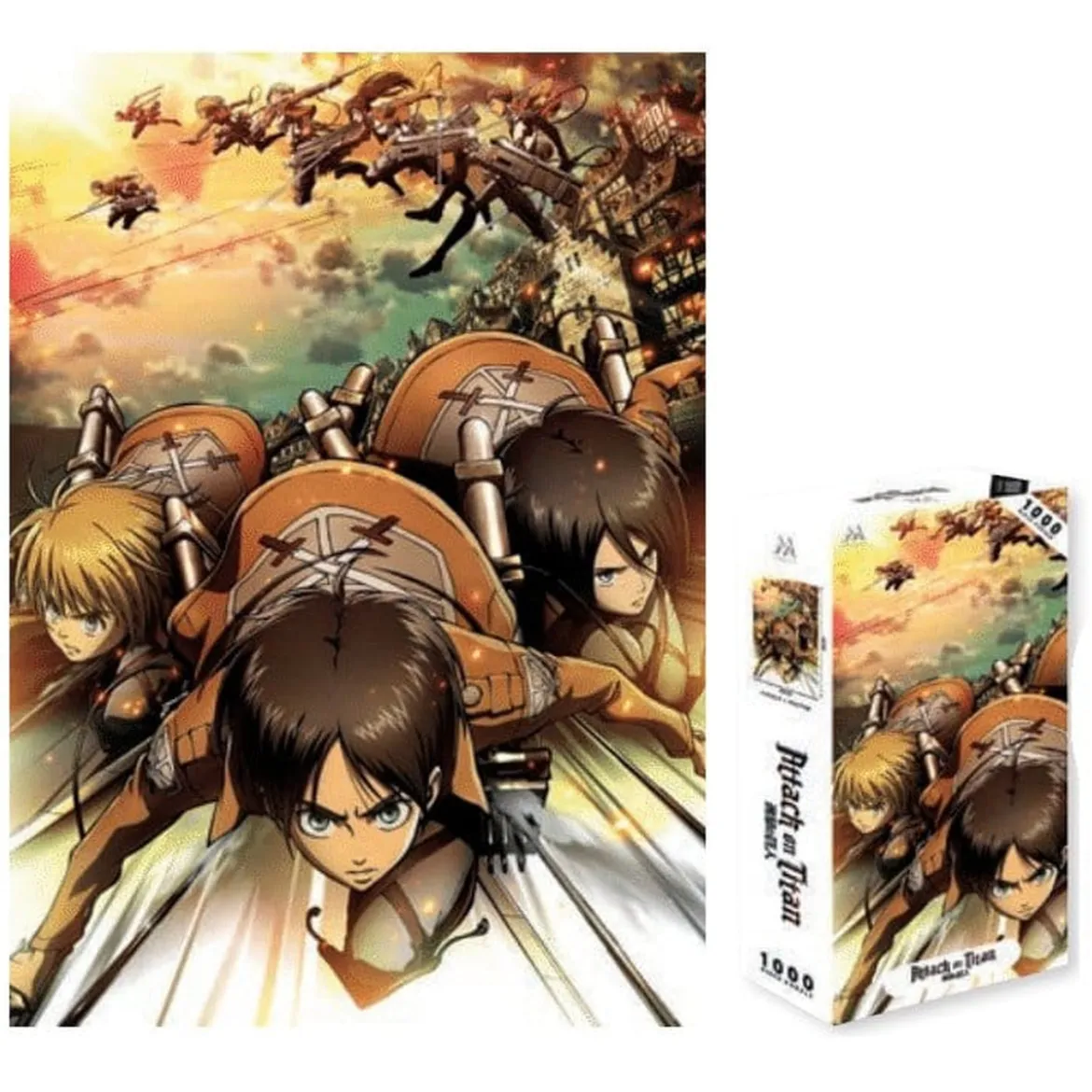 Attack on Titan: Puzzle 1000 Teile
