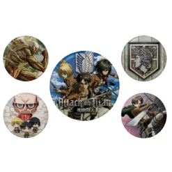 Attack on Titan - Season 3 Button 5er Set