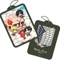 Attack on Titan Shaker Acryl Schlüsselanhänger Kawaii Attack!