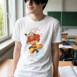Avatar - Aang Laugh at Gravity T-Shirt weiß