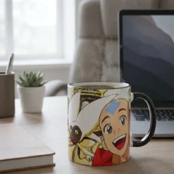 Avatar The Last Airbender - Aang & Momo Tasse