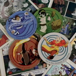 Avatar The Last Airbender - Characters Metall Untersetzer