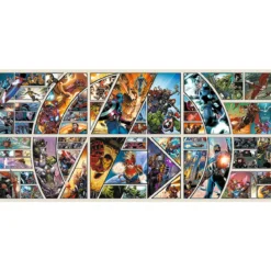 Avengers - Across The Comic Universe Puzzle Kollektion mit Poster