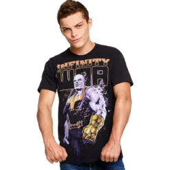 Avengers - Furious Thanos T-Shirt schwarz