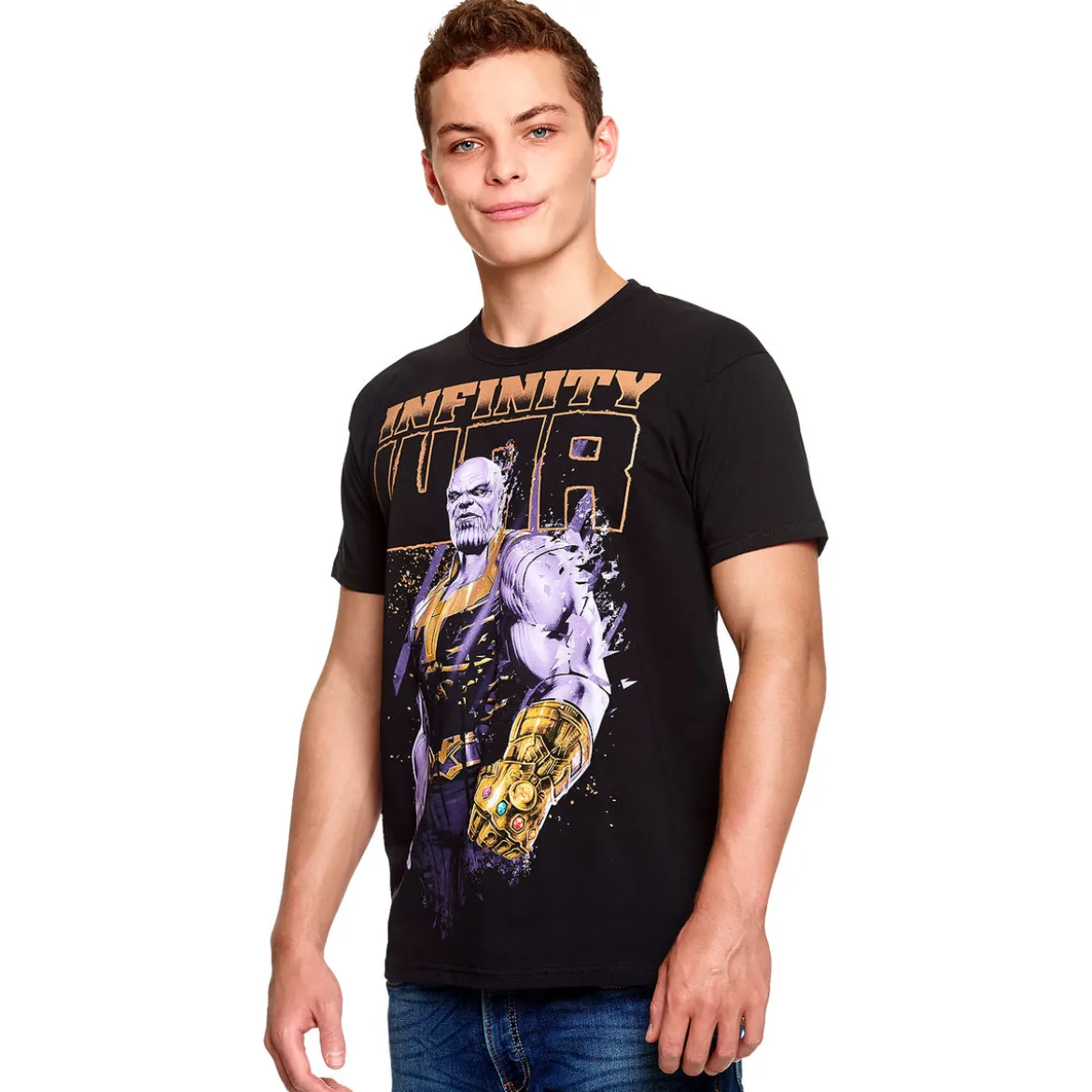 Avengers - Furious Thanos T-Shirt schwarz