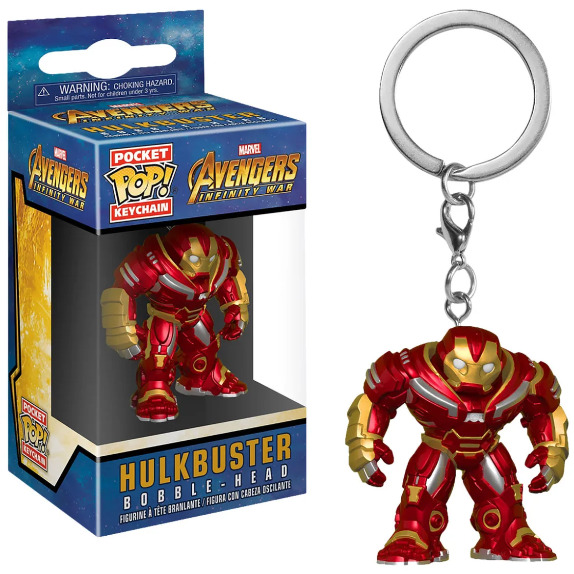 Avengers - Hulkbuster Infinity War Funko Pop Schlüsselanhänger