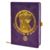 Avengers - Infinity Gauntlet Premium Notizbuch A5 mit Leuchteffekt