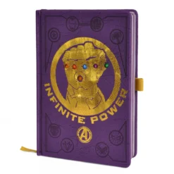 Avengers - Infinity Gauntlet Premium Notizbuch A5 mit Leuchteffekt