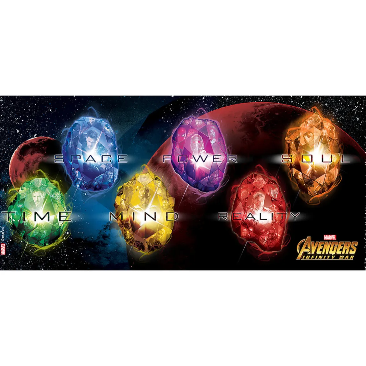 Avengers - Infinity Stones Tasse