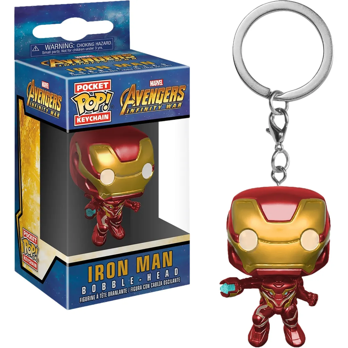 Avengers - Iron Man Infinity War Funko Pop Schlüsselanhänger