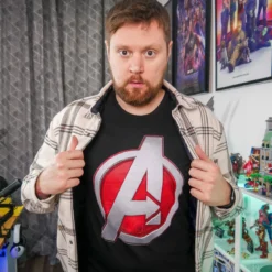 Avengers - Logo T-Shirt schwarz