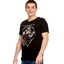 Avengers - Thanos Crest T-Shirt schwarz