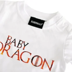 Baby Dragon - Kinder T-Shirt weiß