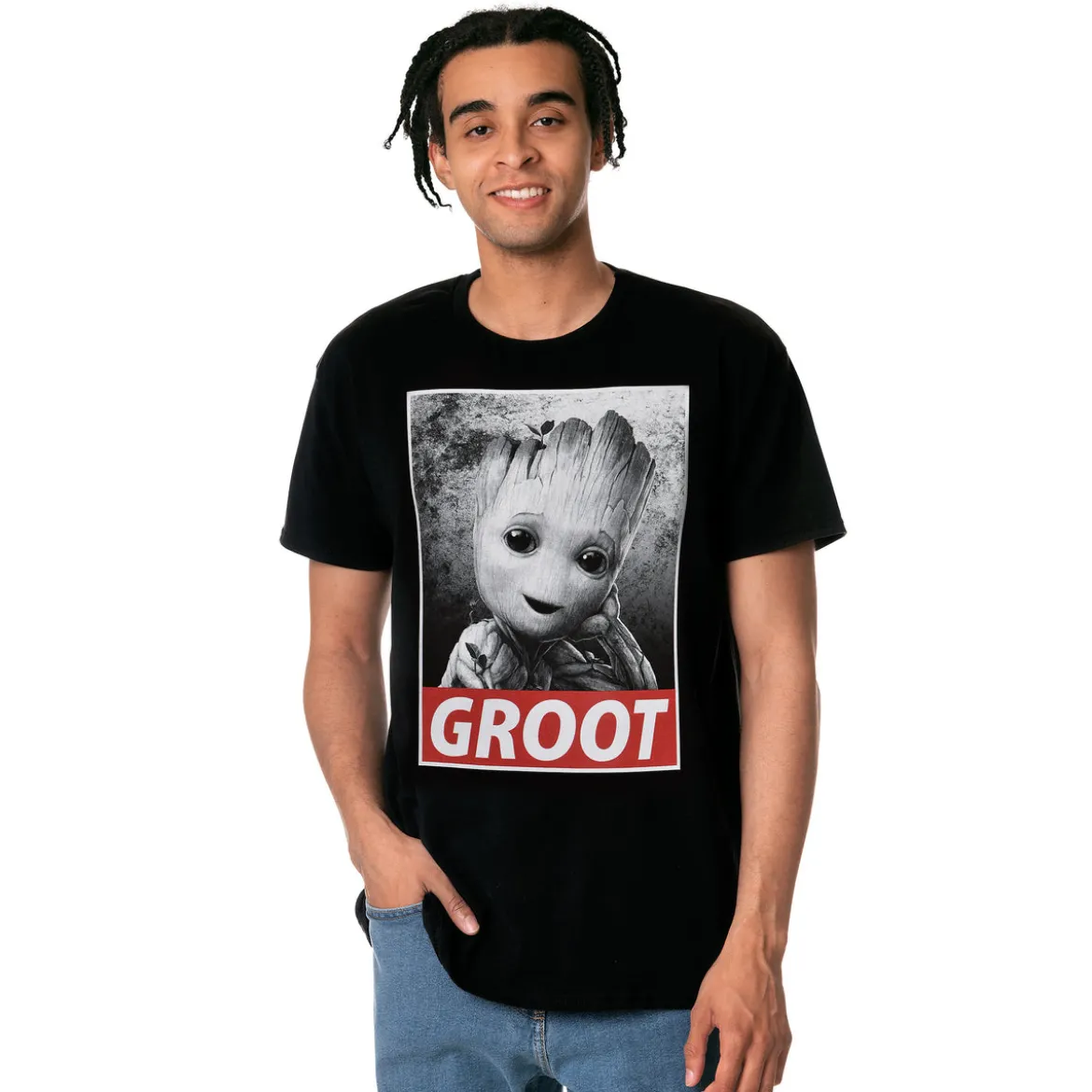 Baby Groot T-Shirt schwarz - Marvel