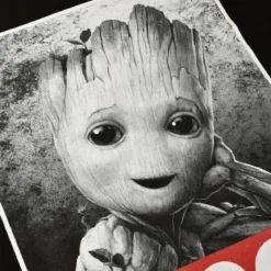 Baby Groot T-Shirt schwarz - Marvel