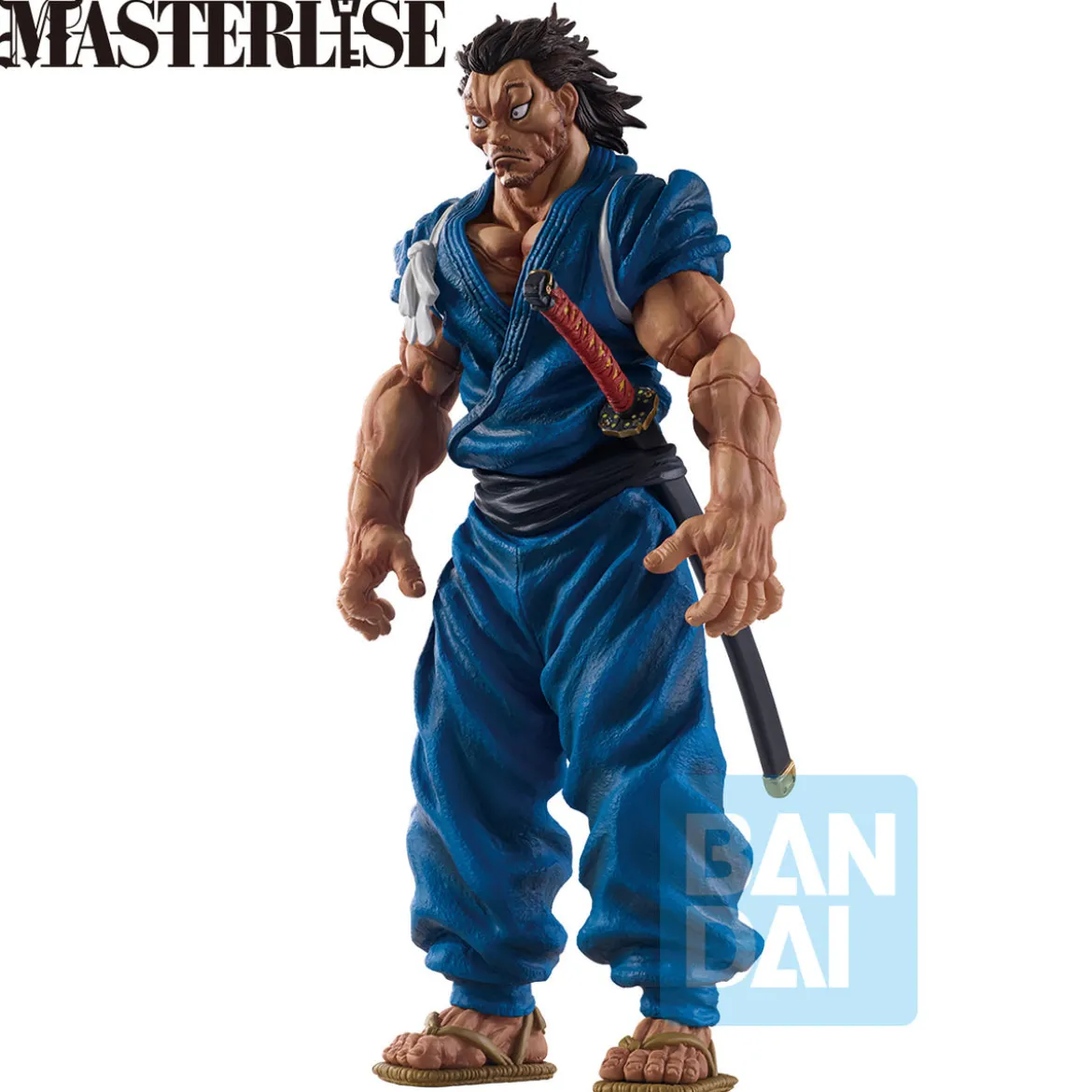 Baki - Musashi Miyamoto Giant Heartbeat Ichibansho Figur