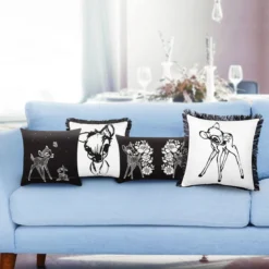 Bambi - Floral Mirror Kissen