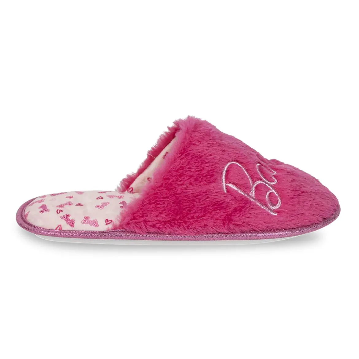 Barbie - Logo Plüsch Pantoffeln