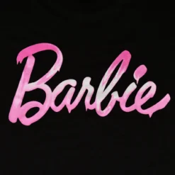 Barbie - Melted Logo T-Shirt schwarz