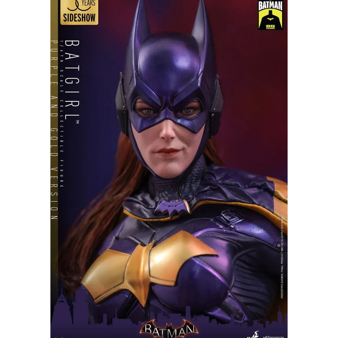 Batman Arkham Knight Videogame Masterpiece Actionfigur 1/6 Batgirl (Purple and Gold Version) Exclusive 30 cm
