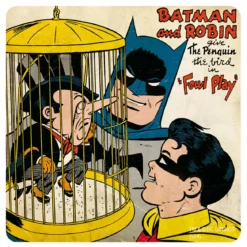 Batman - Comic Untersetzer 6er Set