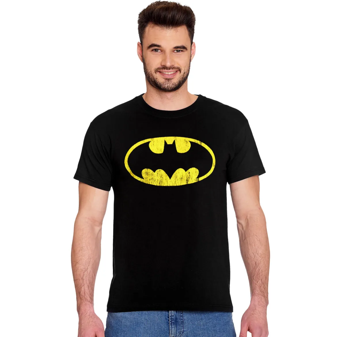 Batman - Distressed Shield T-Shirt