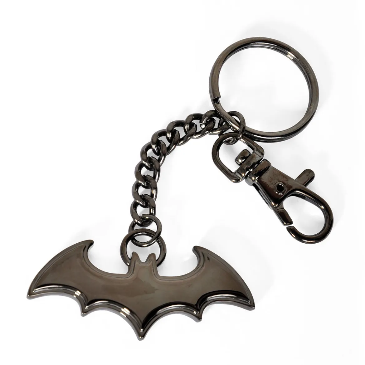 Batman Logo Schlüsselanhänger, schwarz
