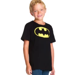 Batman - Logo T-Shirt für Kinder schwarz