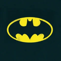 Batman - Logo T-Shirt für Kinder schwarz