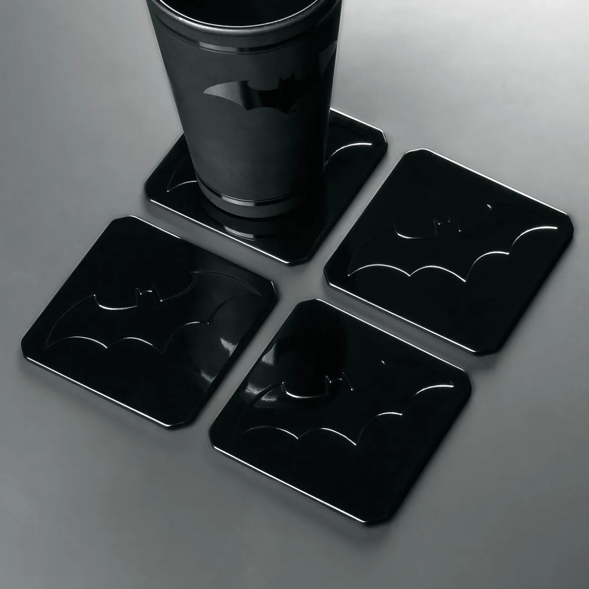 Batman - Logo Untersetzer 4er Set