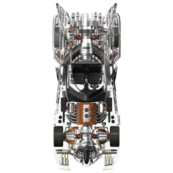 Batman 1989 Super Cyborg Fahrzeug Batmobile 1989 (Clear) 35 cm
