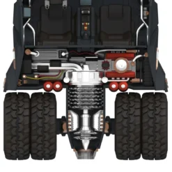 Batman 1989 Super Cyborg Fahrzeug Batmobile Tumbler (Full Color) 33 cm