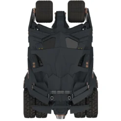 Batman 1989 Super Cyborg Fahrzeug Batmobile Tumbler (Full Color) 33 cm