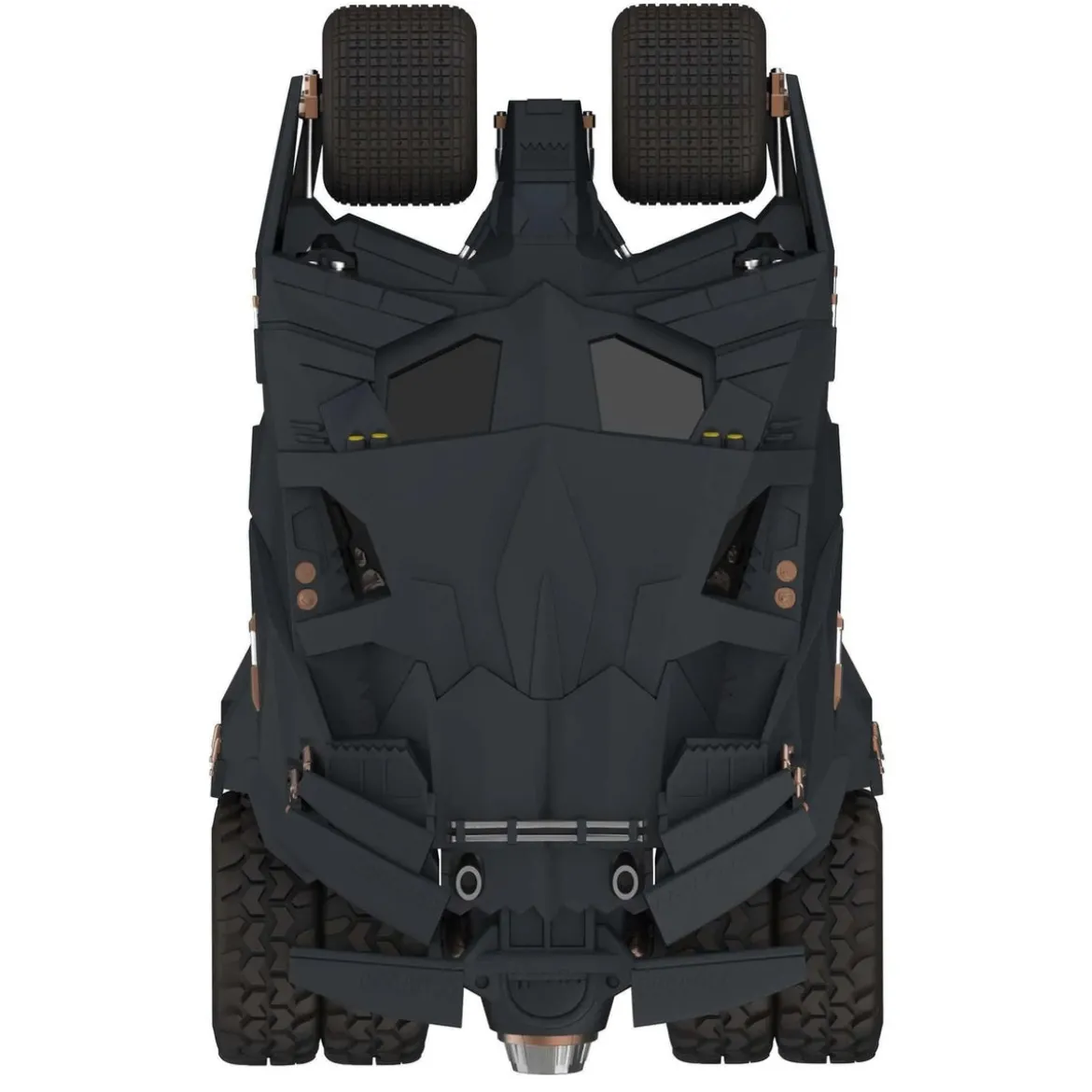 Batman 1989 Super Cyborg Fahrzeug Batmobile Tumbler (Full Color) 33 cm