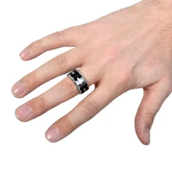 Batman - Symbol Ring schwarz