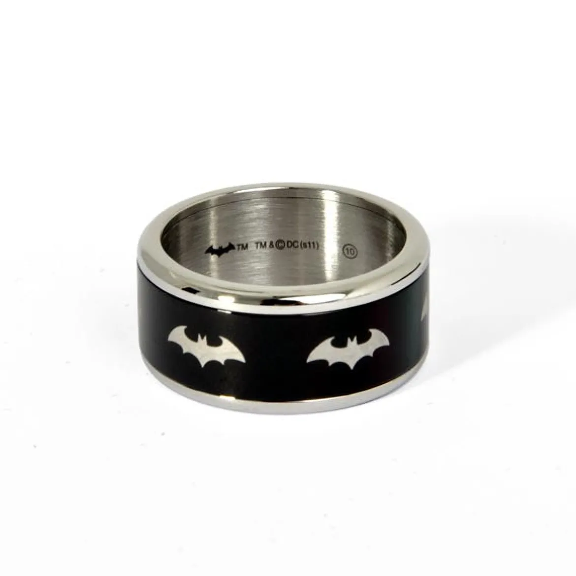 Batman - Symbol Ring schwarz