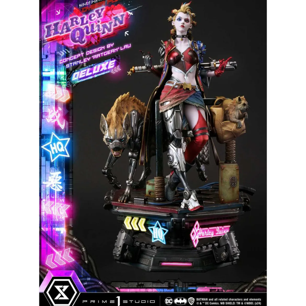 Batman Ultimate Premium Masterline Series Statue Cyberpunk