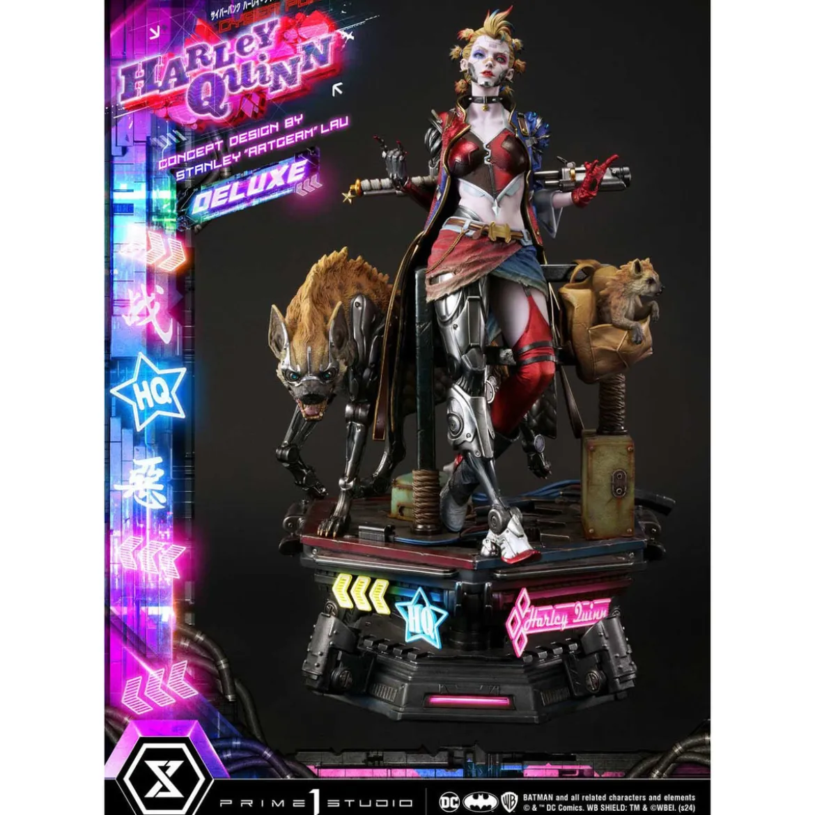 Batman Ultimate Premium Masterline Series Statue Cyberpunk
