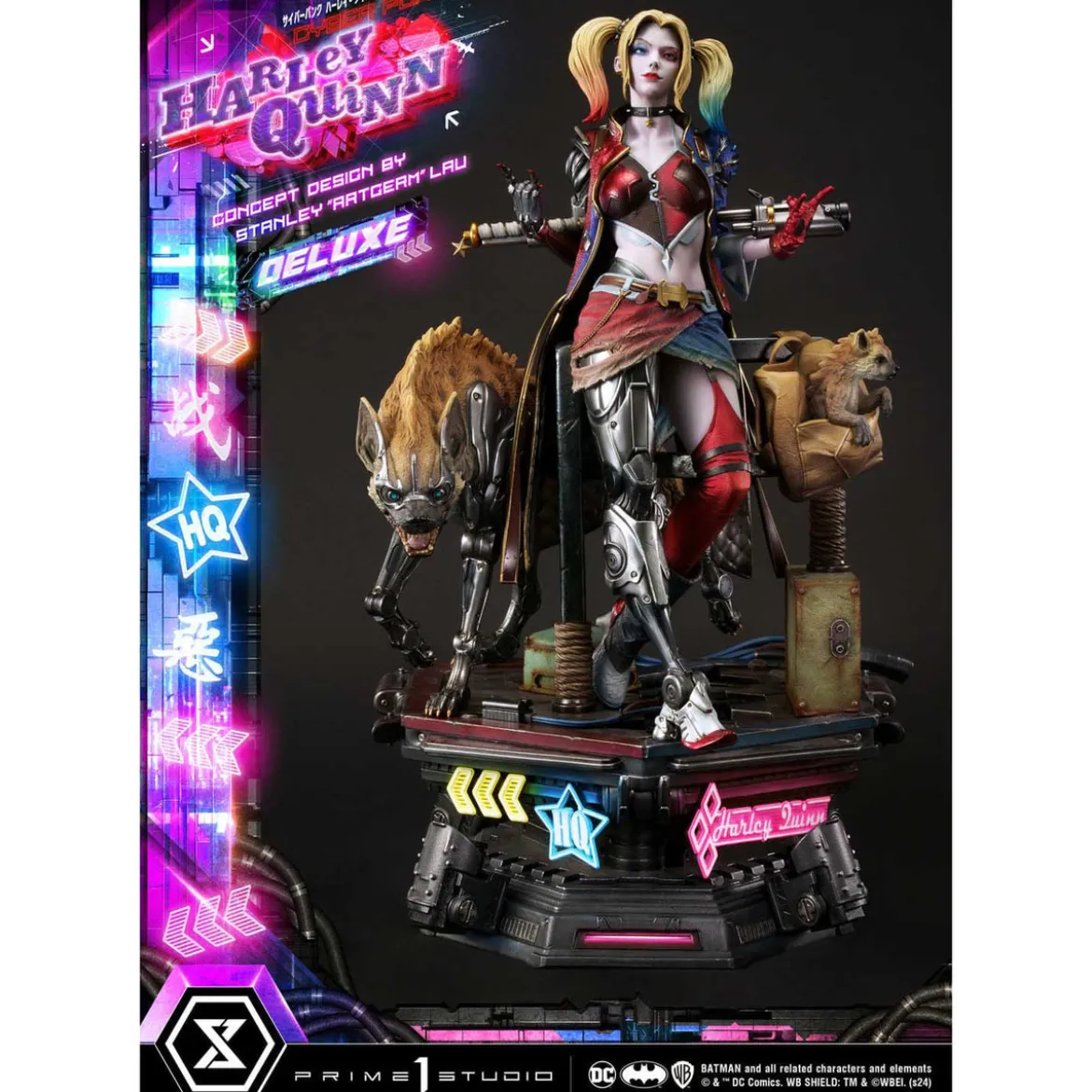 Batman Ultimate Premium Masterline Series Statue Cyberpunk