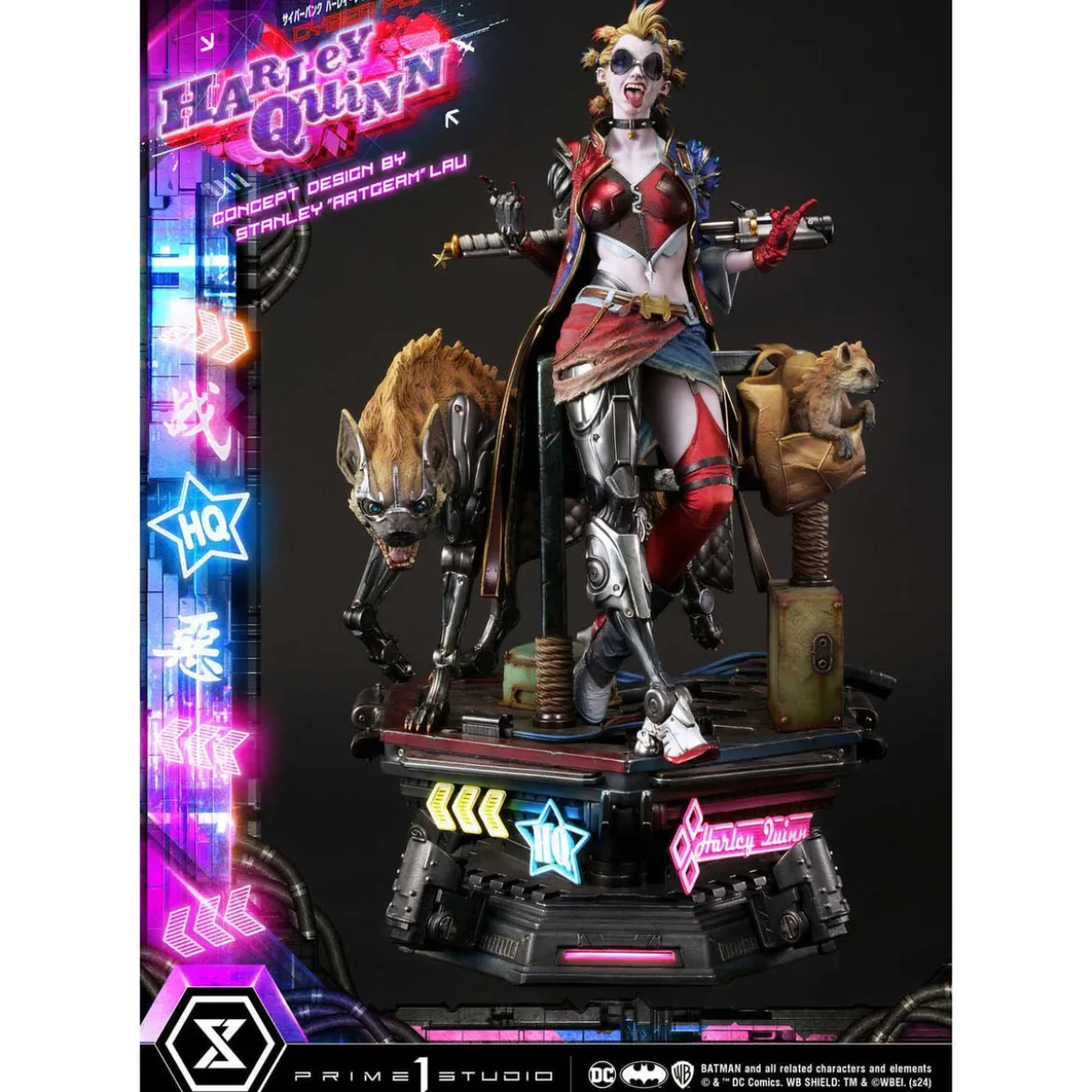 Batman Ultimate Premium Masterline Series Statue Cyberpunk