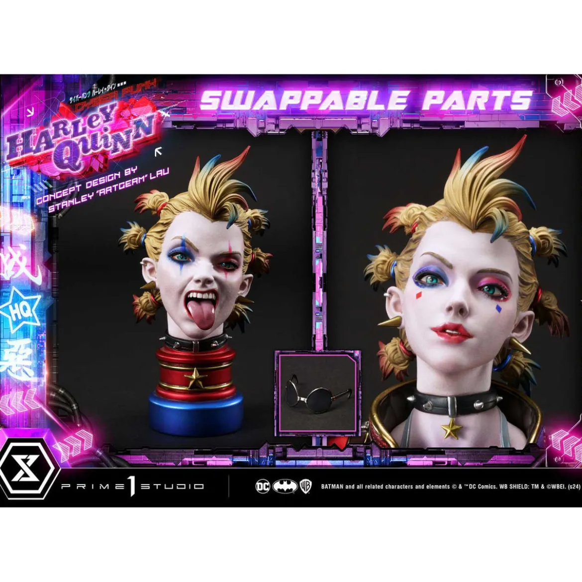 Batman Ultimate Premium Masterline Series Statue Cyberpunk