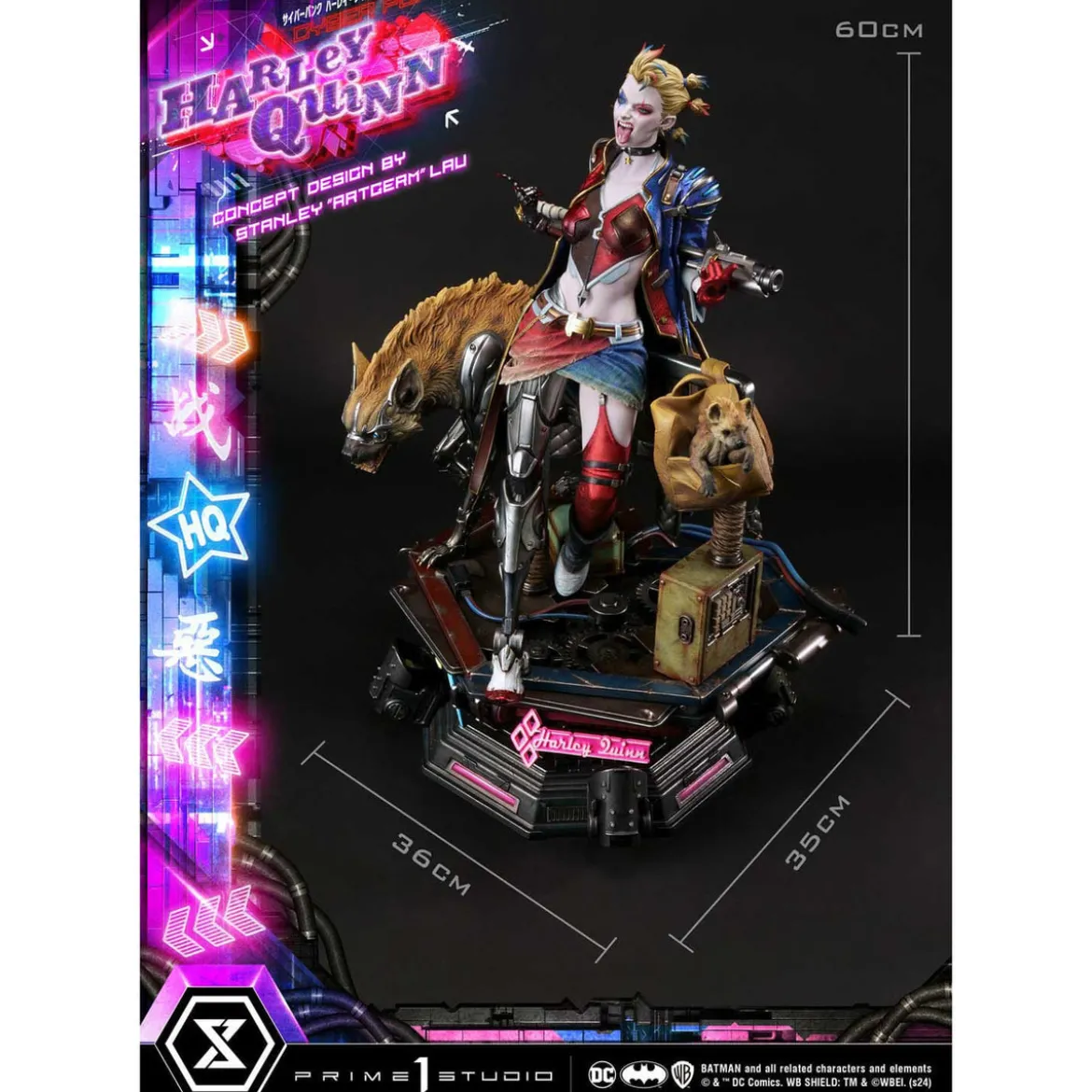 Batman Ultimate Premium Masterline Series Statue Cyberpunk