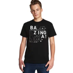 Bazinga! T-Shirt schwarz - The Big Bang Theory