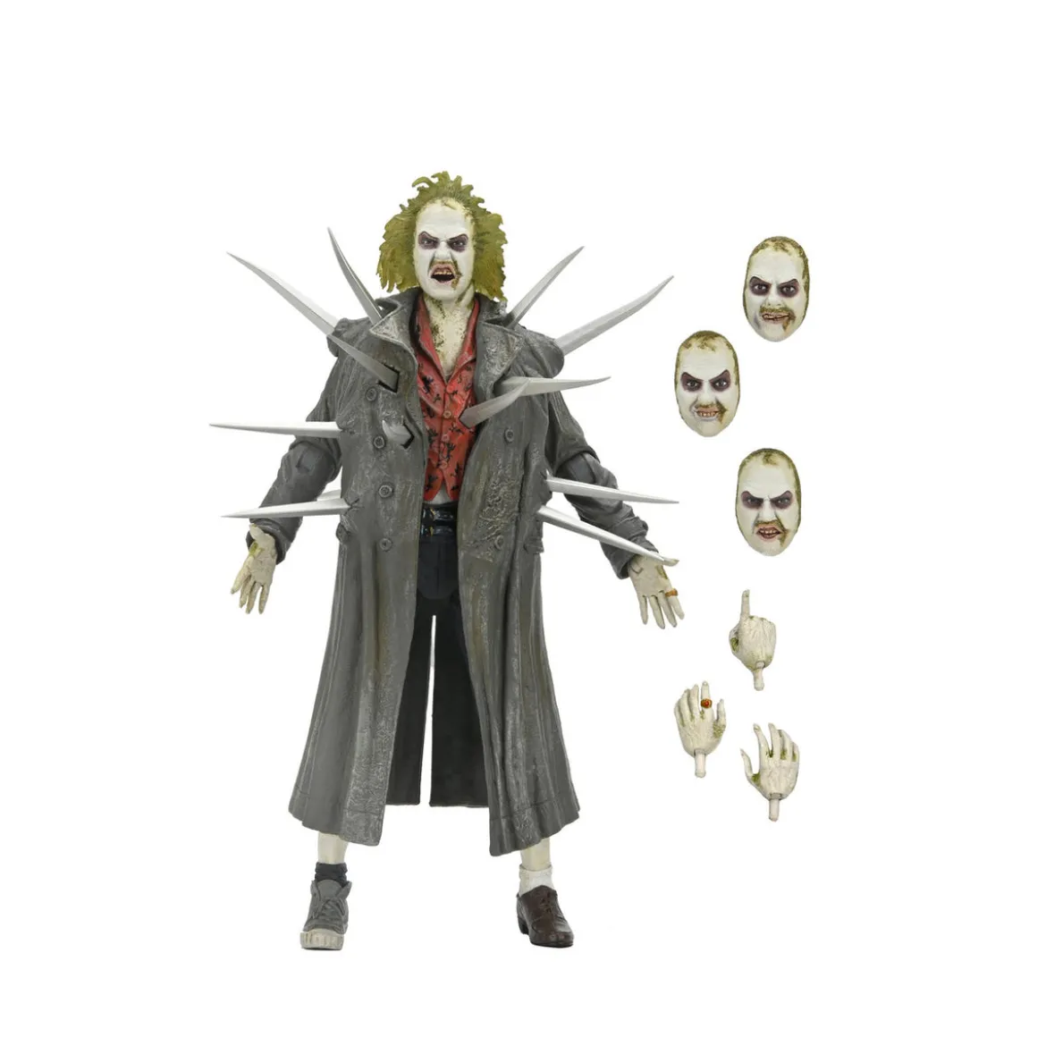 Beetlejuice (1988) Diorama Trenchcoat with Spikes Inferno