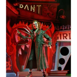 Beetlejuice (1988) Diorama Trenchcoat with Spikes Inferno