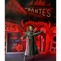 Beetlejuice (1988) Diorama Trenchcoat with Spikes Inferno